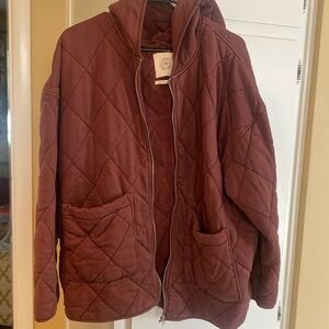 Urban outfitters quilted jacket